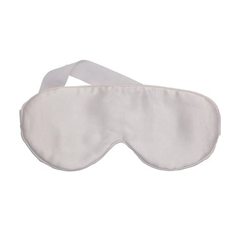 Buy 100 Pure Silk Sleep Mask In India Color White Free Shipping