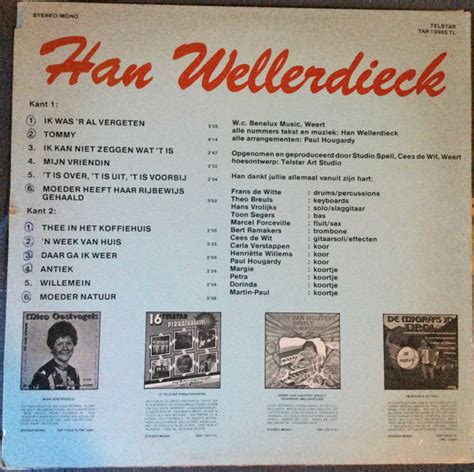 Han Wellerdieck Han Wellerdieck Lp Album Akerrecordsnl