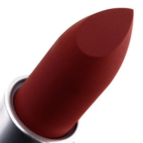 Mac Dubonnet Buzz Powder Kiss Lipstick Review And Swatches