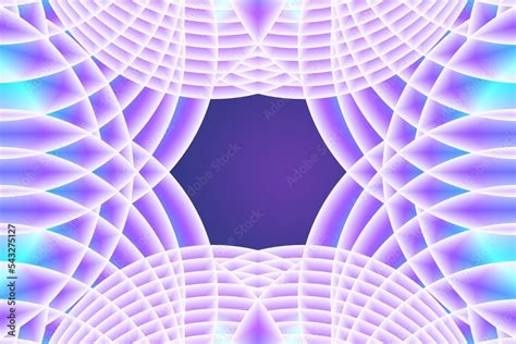 3d Optical Illusion Vertical Horizontal Geometric Illustrated Abstract