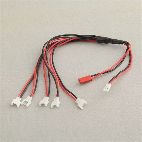 37v Jst Male Battery Wire To Female Connector For Rc Aircraft