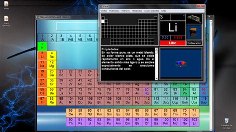 Tabla Periódica Digital Interactiva Qué Es La Tabla Periódica Digital