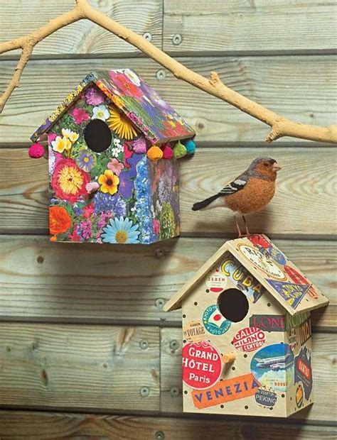 How To Decorate A Birdbox With Decoupage Period Living Decorative