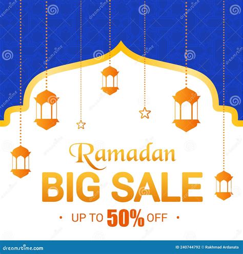 Ramadan Sale Discount Banner Template Design For Business Promotion