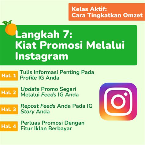 Langkah 7: Kiat Promosi Melalui Instagram