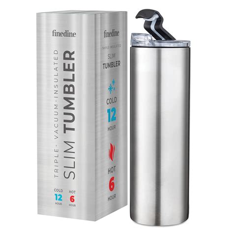Buy Insulated Skinny Stainless Steel Tumbler 18oz Coffee Tumbler With