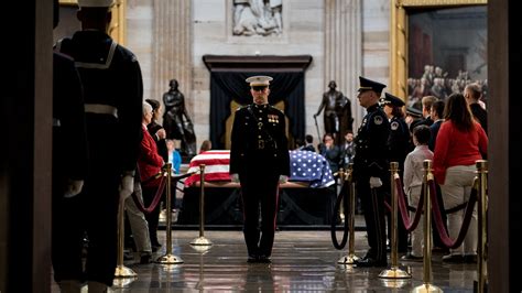 A Funeral For A President And A Fleeting Unity For A Nation The New