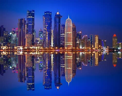 The Corniche Doha Qatar Doha Skyline Dubai City Doha