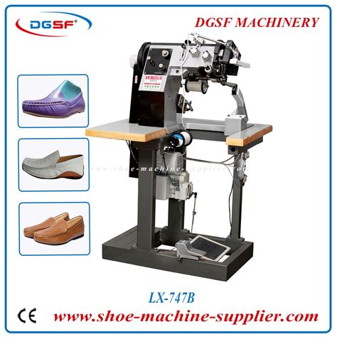 Shoe Sewing Machine For Casual Shoes Moccasin Stitching Lx 747b