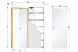 Standard Pocket Door Sizes Images