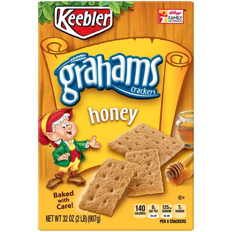 Keebler Grahams Honey Crackers 32 Oz