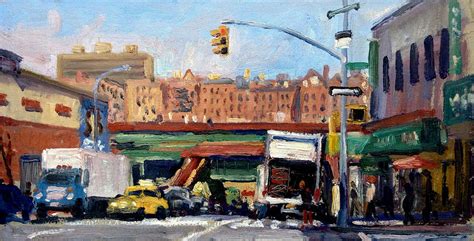 From 167 St Jerome Ave Bronx Nyc Painting By Thor Wickstrom Fine Art