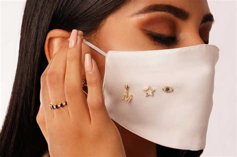 These Fine Jewellery Pins Will Take Your Face Mask Game To The Next