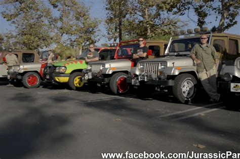 Movie Buffs Build Jurassic Park Jeep Wrangler Yj Fleet