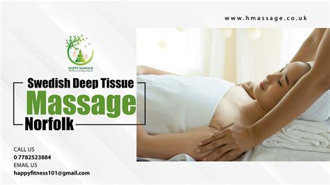 Swedish Deep Tissue Massage A Comprehensive Guide