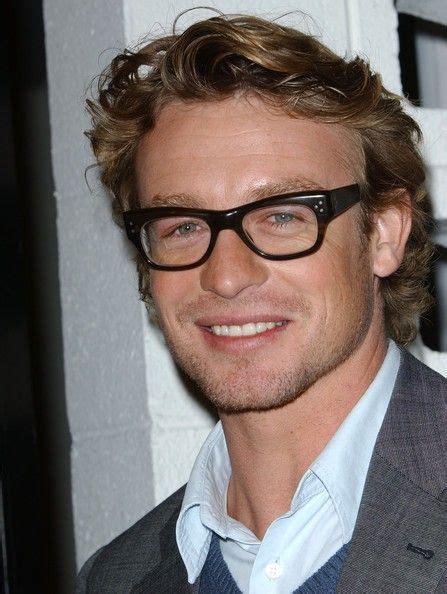 Glasses Are Too Cute Simon Baker Australian Actors American Actors
