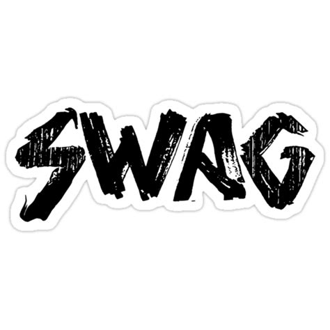 Swag Stickers By Madkristin Redbubble
