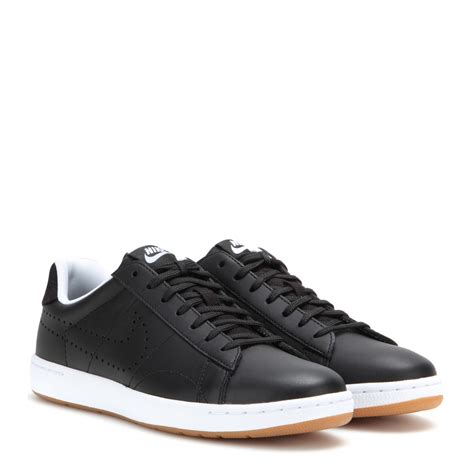 Nike Tennis Classic Ultra Leather Sneakers In Black Lyst