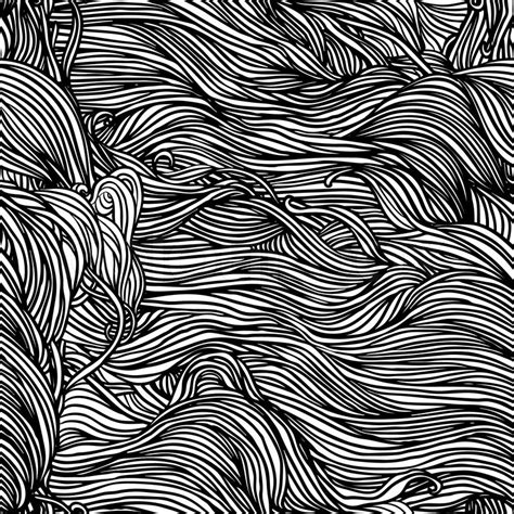 5025113 Seamless Black And White Abstract Pattern With