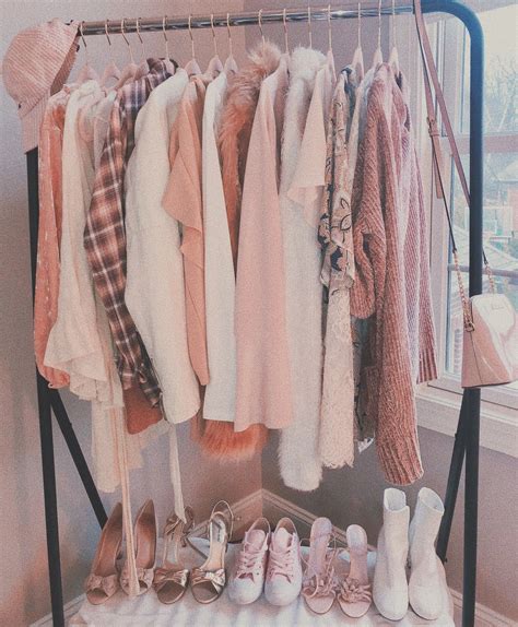 Closetrack Pink Aesthetic Wardrobe Minimalist Closet How To Wear