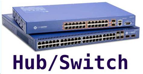 Hub Vs Switch Comparison And Difference Between Networking Devices