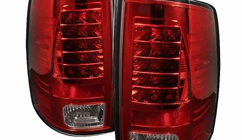 Dodge Ram Spyder LED Taillights - Red Clear - 111-DRAM09-LED-RC