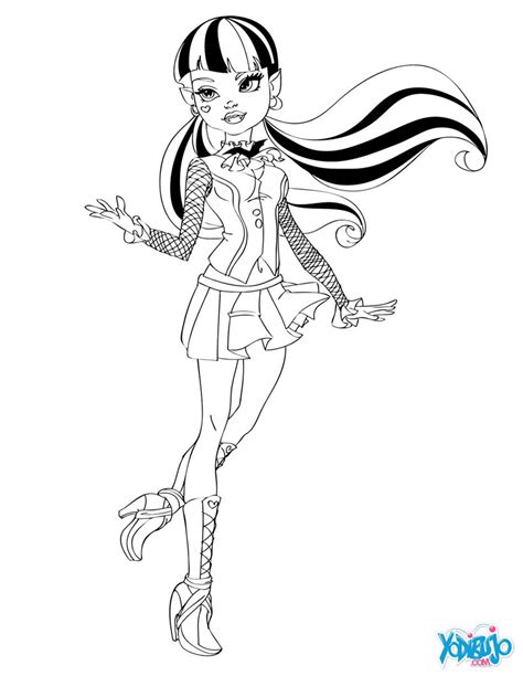 Dibujos Para Colorear Draculaura Monster High