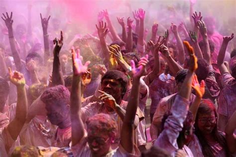 Phagu Poornima The Festival Of Colours Being Celebrated Today