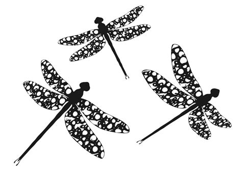Silhouette Clipart Dragonfly Silhouette Dragonfly Transparent Free For
