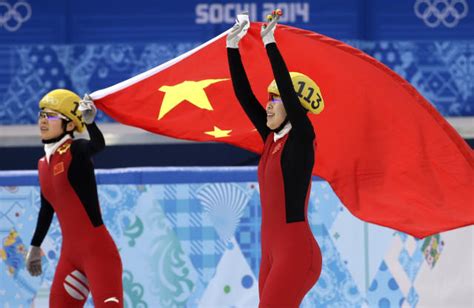 ahn wins 1st olympic short track gold for russia