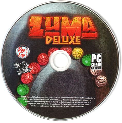 Zuma Deluxe 2003 Box Cover Art Mobygames
