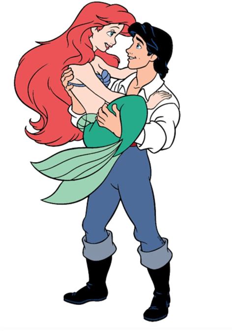 Prince Eric Carrying Ariel The Mermaid In His Arms Prince Eric Cute