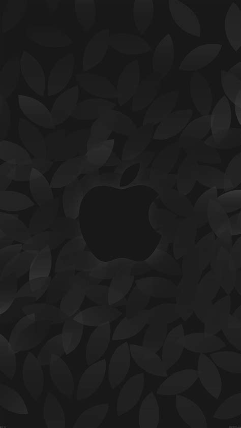 4k Apple Logo Wallpaper Apple Logo Leather Black And White Ipad