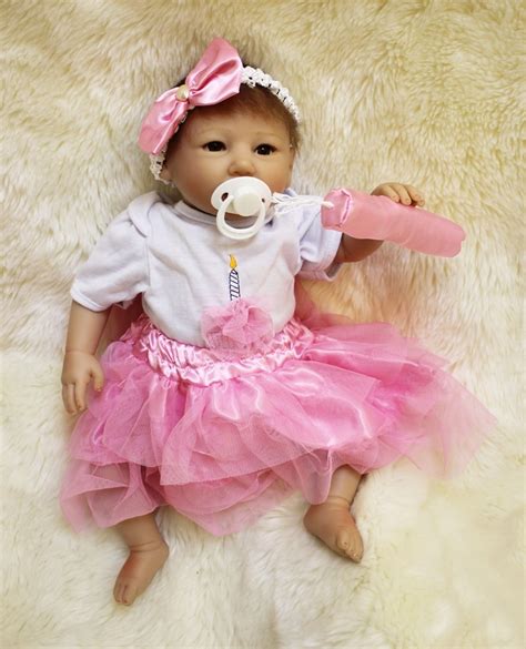 50cm Silicone Reborn Baby Doll Toy Realistic Cute Newborn