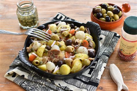 Salade de pommes de terre aux harengs fumés