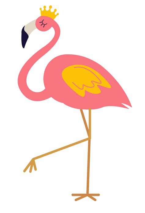 Cute Flamingo Clipart Transparent Clipart World