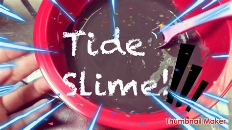 Making Tide Slime Youtube