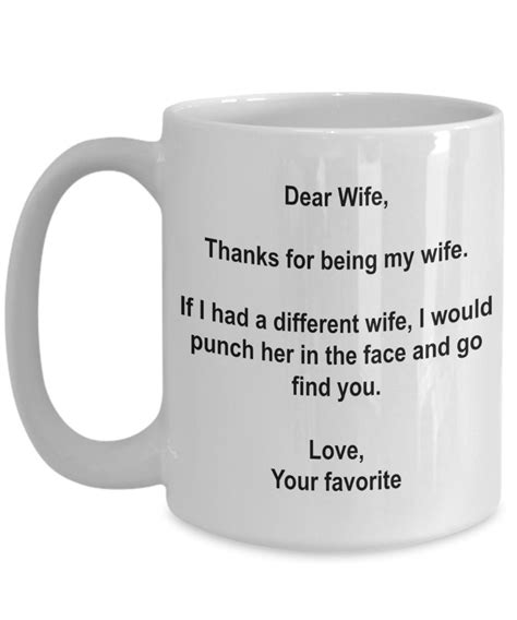 Funny Wife Customized Mug Ts Id Punch Another Wife Coffee Mug