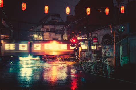 Rainy Night In Tokyo Brilliant Photography By Masashi Wakui Ciel