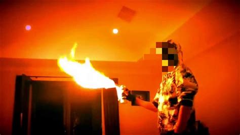 Deodorant Flamethrower Explosion Fire Montage Youtube
