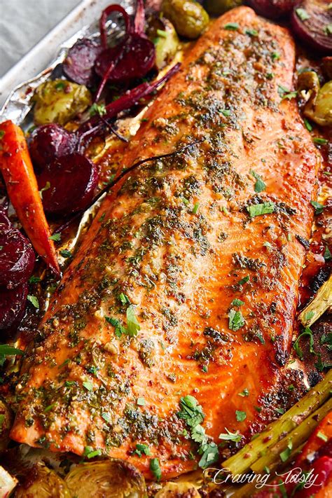 Salmon fillets with creamy dill. Baked Honey Lemon Steelhead Trout. The recipe is very ...