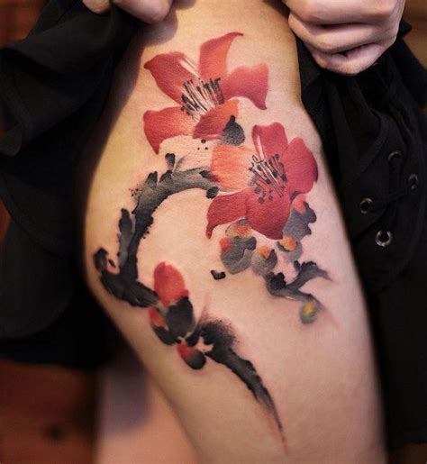 60 Thigh Tattoo Ideas Cuded