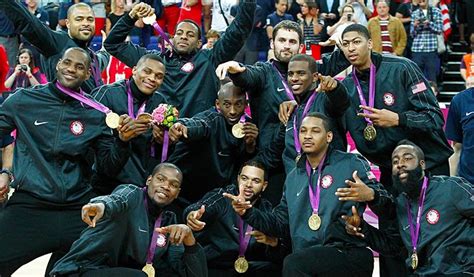 Team Usa Basketball Gold Medal Olympic Games Medals Olympics