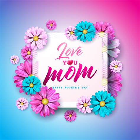 Hoy, como cada 16 de octubre, con motivo del día mundial del pan, es buena fecha para alabar sus méritos gastronómicos, que. Tarjeta de felicitación del día de la madre con flores y ...