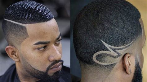 Classy slicked side hair cut. New Haircuts for Black Men 2017 l Black Men Haircuts ...