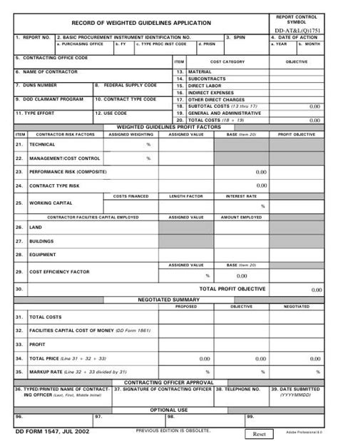 Dd Form 2875 Fillable Dd Form 1547 Download Fillable Pdf Record Of