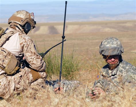 Oregon National Guard Forward Observers Train With Seals Air Force