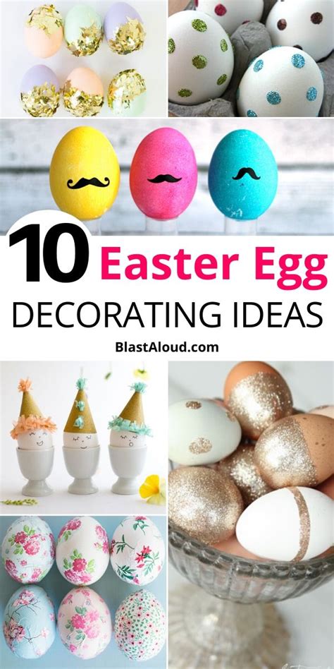 10 Cute And Fun Diy Easter Egg Decorating Ideas To Try This Year