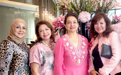 Dato' hajah habibah binti mohd yusof. Afternoon Tea For Charity: Pretty In Pink At Four Seasons ...