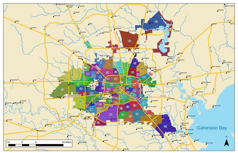 List Of Houston Neighborhoods Wikipedia Map Of Houston Texas South